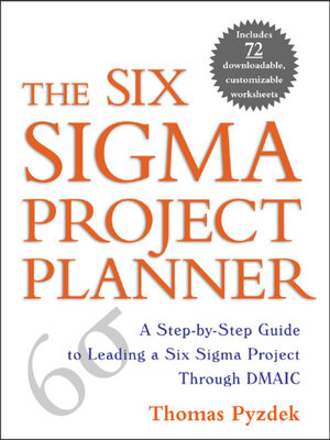 cover image of The Six Sigma Project Planner